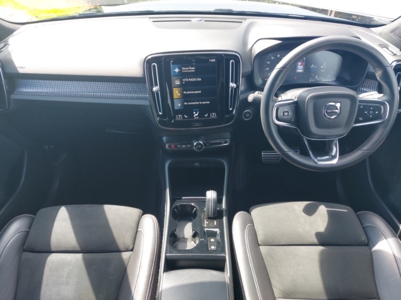 Volvo XC40 1.5 T5 Recharge Phev R Design Pro CN22USG Black #3