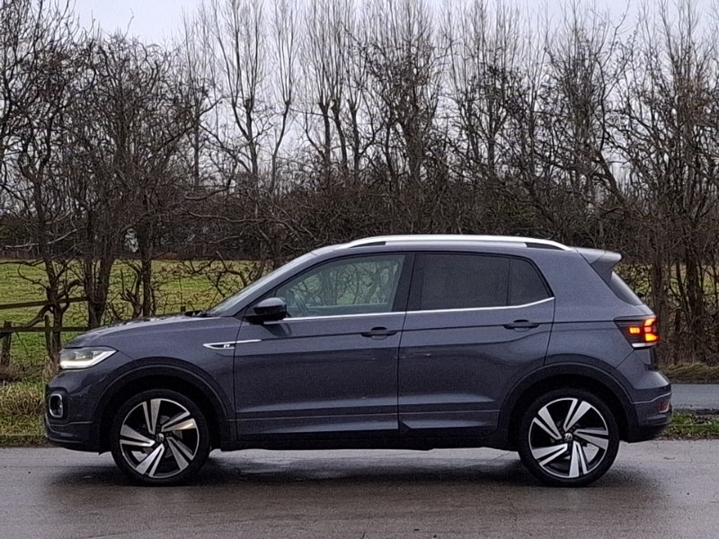 Volkswagen T-Cross 1.0 Tsi 110 R-line Dsg SH73FVV Grey #4