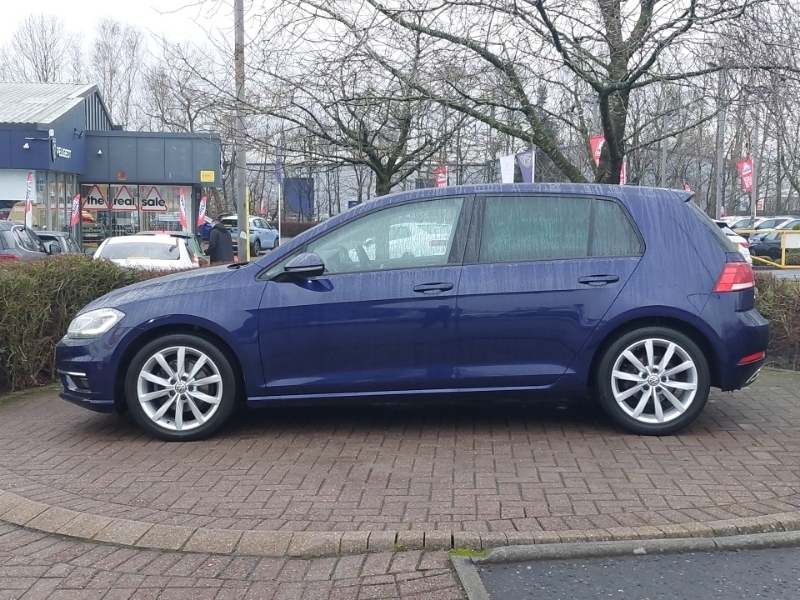 Volkswagen Golf 2.0 Tdi Gt Edition Dsg DG70JVM Blue #4