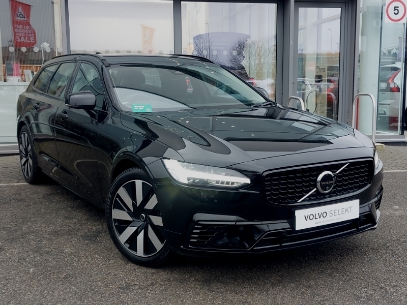 Volvo V90 2.0 T6 350 Phev Plus Dark Awd Black