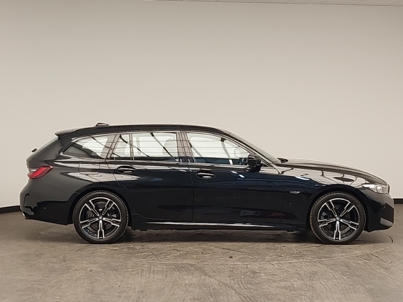 BMW 3 Series 330E M Sport Step FP72HHV Black #3