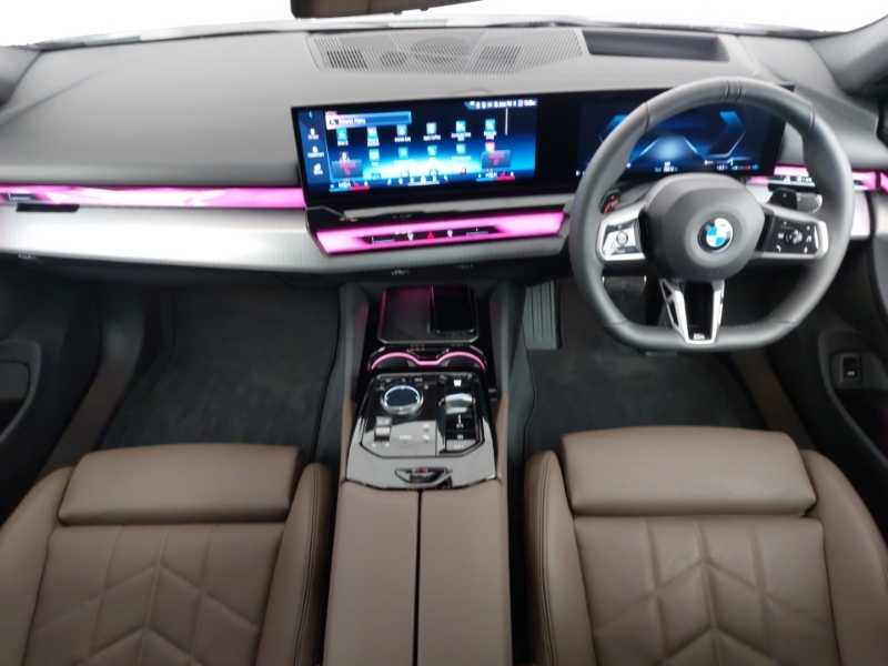 BMW 5 Series 520I M Sport White #4