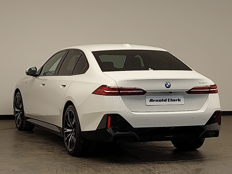 BMW 5 Series 520I M Sport White #2