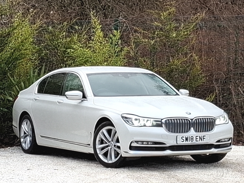 BMW 7 Series 730D Xdrive Exclusive White