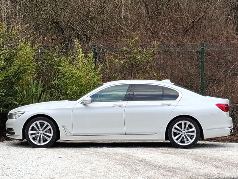 BMW 7 Series 730D Xdrive Exclusive SW18ENF White #4