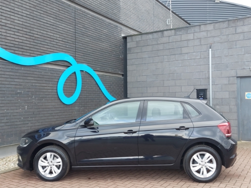 Volkswagen Polo 1.0 Tsi 95 Se Tech Edition KO19RCF Black #4