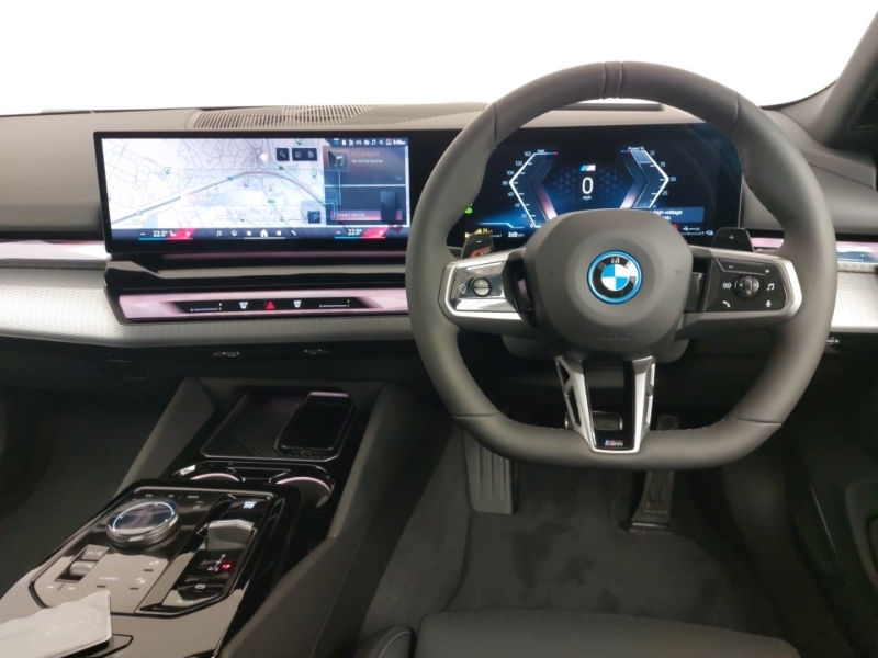 BMW 5 Series 530E M Sport Pro CV69112 White #5