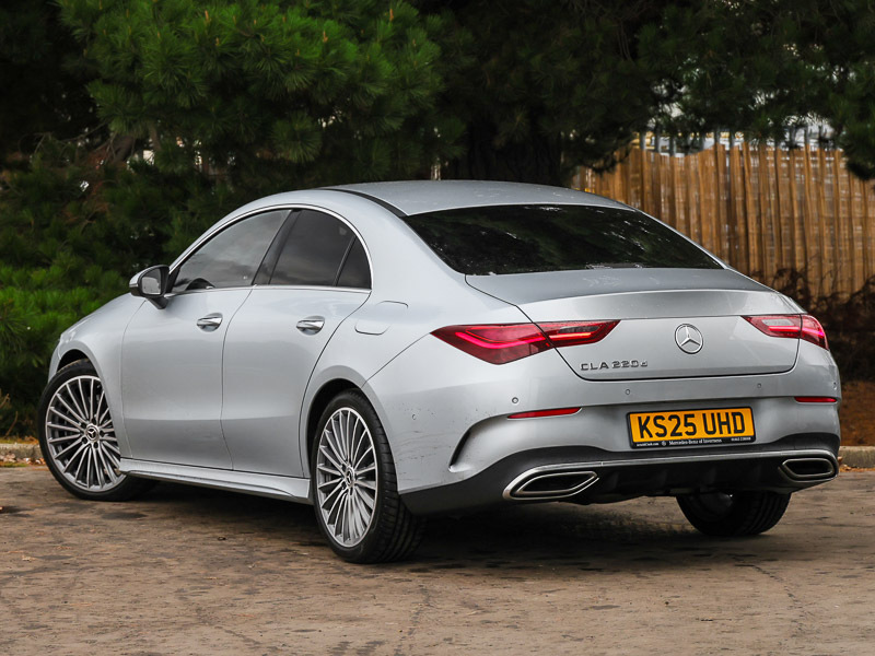 Mercedes-Benz CLA Class Cla 220D Amg Line Premium Tip Silver #2