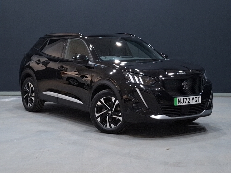 Peugeot e-2008 100Kw Gt 50Kwh Black