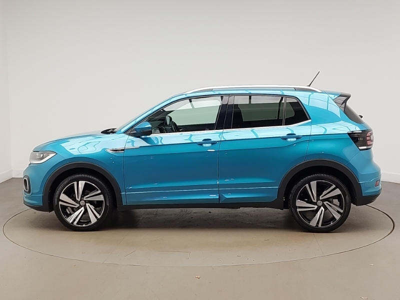 Volkswagen T-Cross 1.0 Tsi 115 R-line RV20YLZ Blue #4