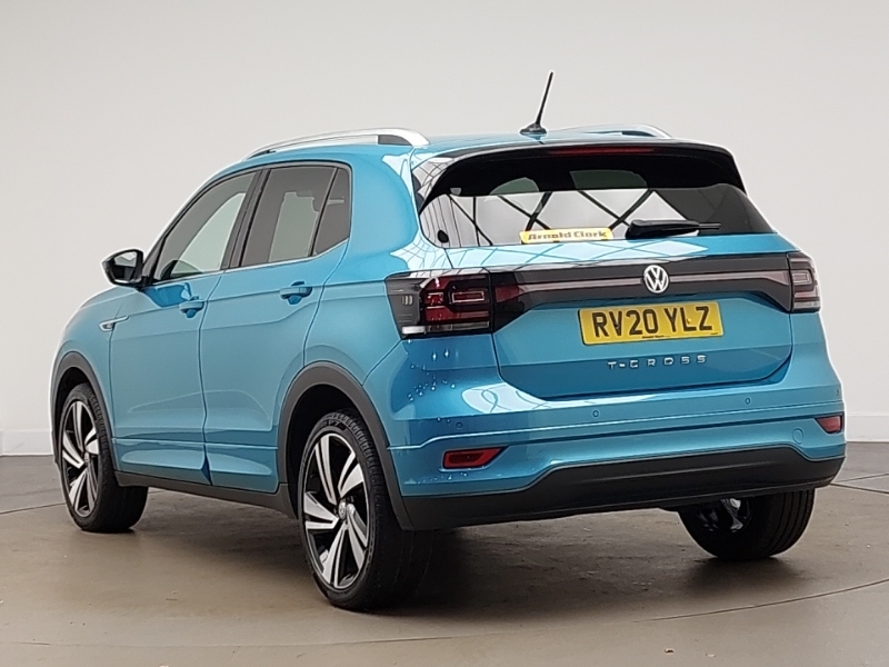 Volkswagen T-Cross 1.0 Tsi 115 R-line RV20YLZ Blue #2