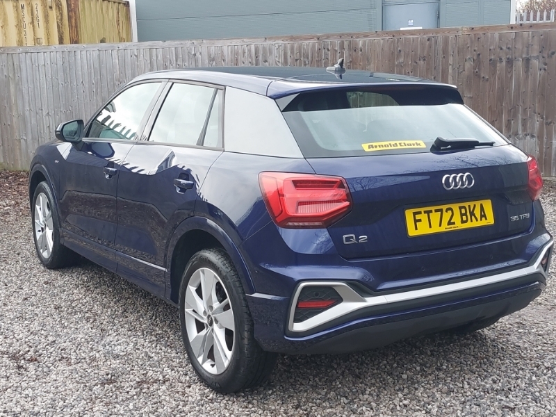 Audi Q2 35 Tfsi S Line FT72BKA Blue #2