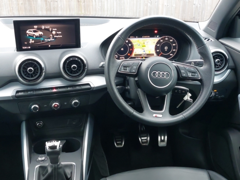 Audi Q2 35 Tfsi S Line FT72BKA Blue #3