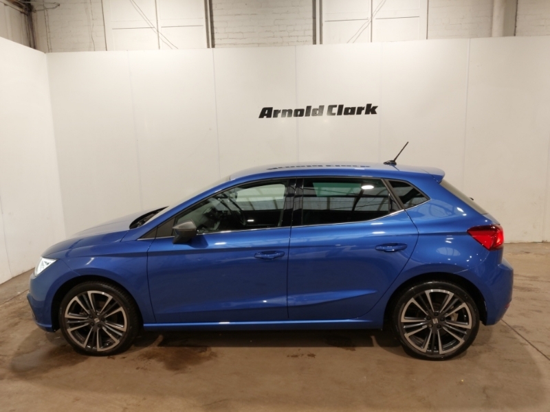 Seat Ibiza 1.0 Tsi 110 Xcellence Lux Dsg YC73WXK Blue #4