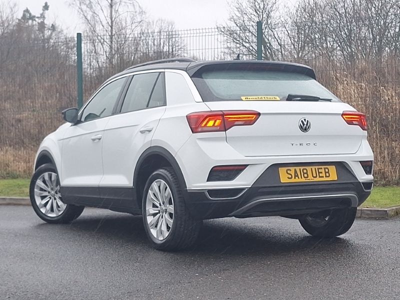 Volkswagen T-Roc 1.5 Tsi Evo Se SA18UEB White #2