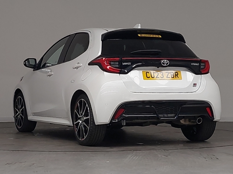 Toyota Yaris 1.5 Hybrid Gr Sport Cvt CU23ZBR White #2