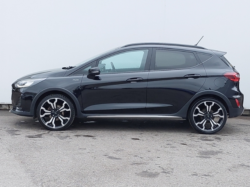 Ford Fiesta 1.0 Ecoboost Hybrid Mhev 125 Active X DE73FFU Black #4
