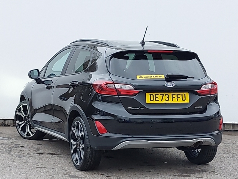 Ford Fiesta 1.0 Ecoboost Hybrid Mhev 125 Active X DE73FFU Black #2