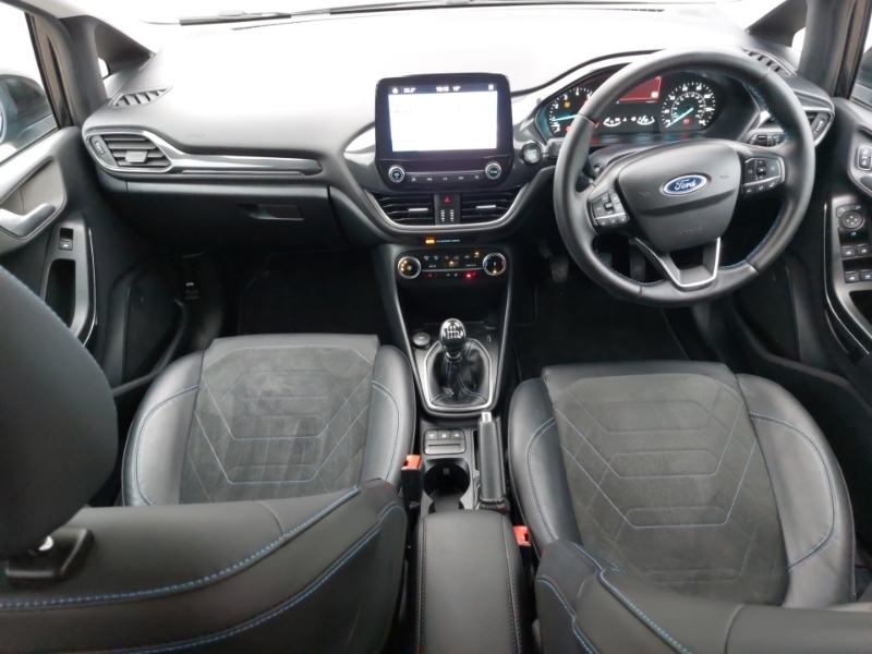 Ford Fiesta 1.0 Ecoboost Hybrid Mhev 125 Active X DE73FFU Black #3