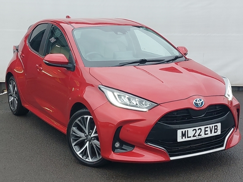 Toyota Yaris 1.5 Hybrid Excel Cvt Red