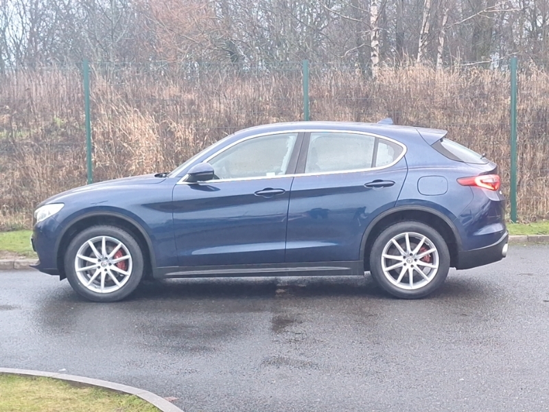 Alfa Romeo Stelvio 2.0 Turbo 280 Speciale Blue #4
