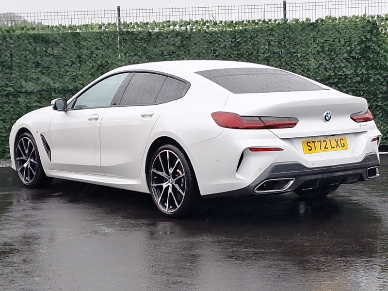 BMW 8 Series 840I M Sport White #2