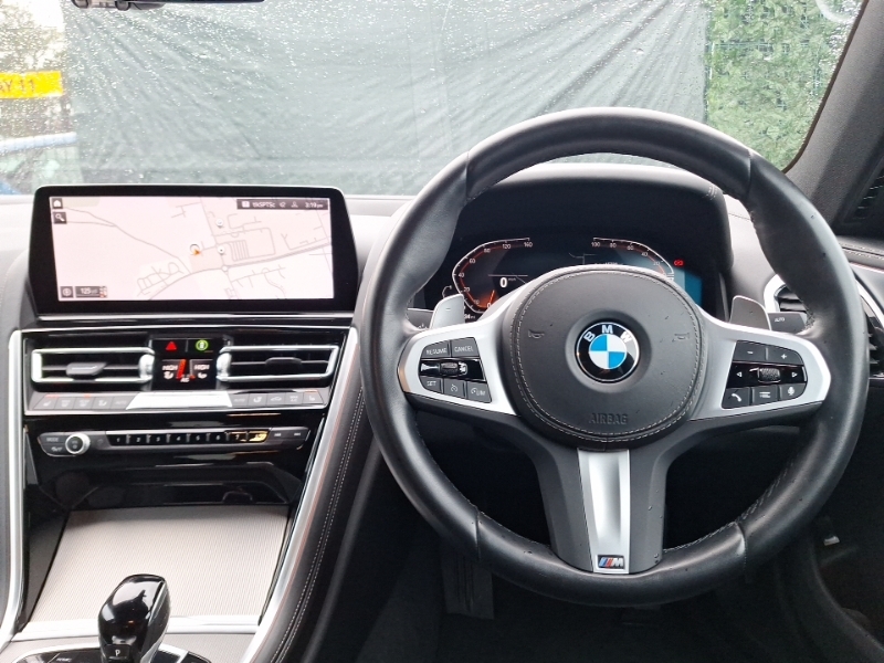 BMW 8 Series 840I M Sport White #5