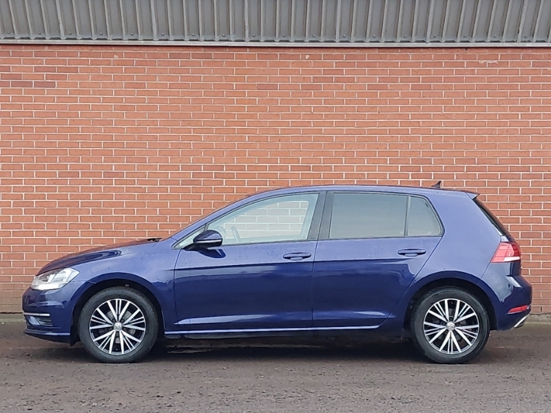 Volkswagen Golf 1.0 Tsi 110 Se Dsg Blue #4