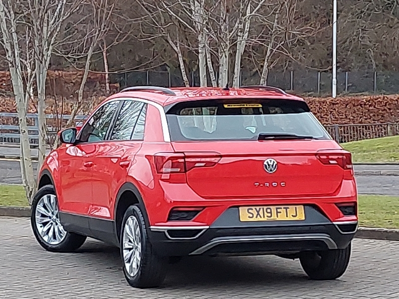 Volkswagen T-Roc 1.5 Tsi Evo Se SX19FTJ Red #2