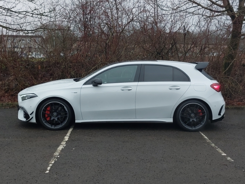 Mercedes-Benz A Class A45 S 4Matic Plus SN73VEX White #4