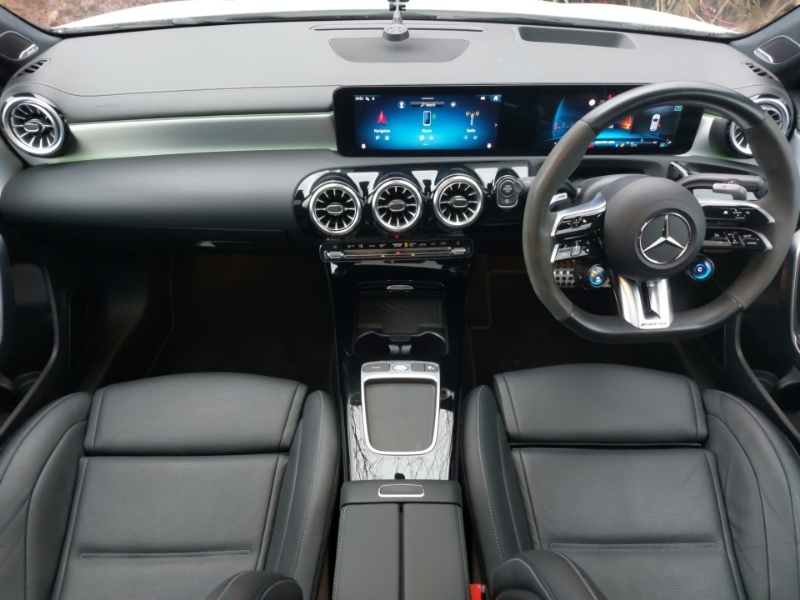 Mercedes-Benz A Class A45 S 4Matic Plus SN73VEX White #3