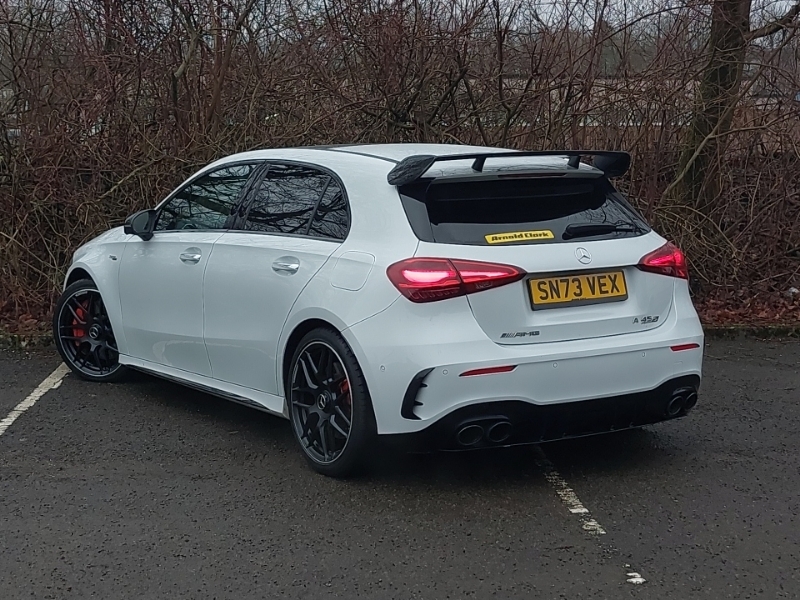 Mercedes-Benz A Class A45 S 4Matic Plus SN73VEX White #2