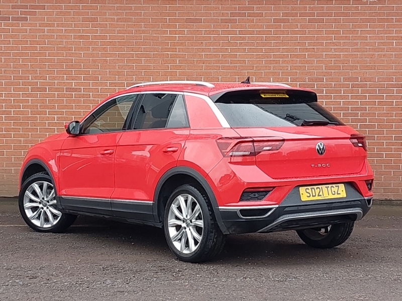 Volkswagen T-Roc 1.5 Tsi Evo Sel Dsg SD21TGZ Red #2