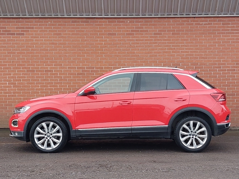 Volkswagen T-Roc 1.5 Tsi Evo Sel Dsg SD21TGZ Red #4