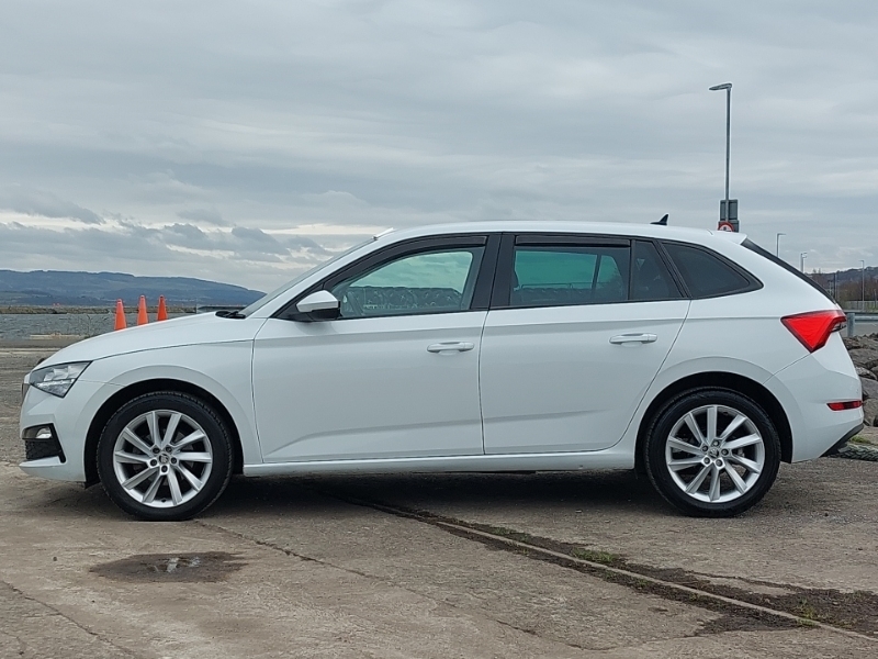 Skoda Scala 1.0 Tsi Se L White #4