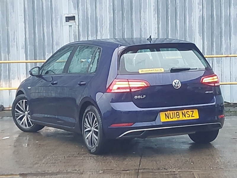 Volkswagen Golf 1.5 Tsi Evo Se Nav Dsg NU18NSZ Blue #2