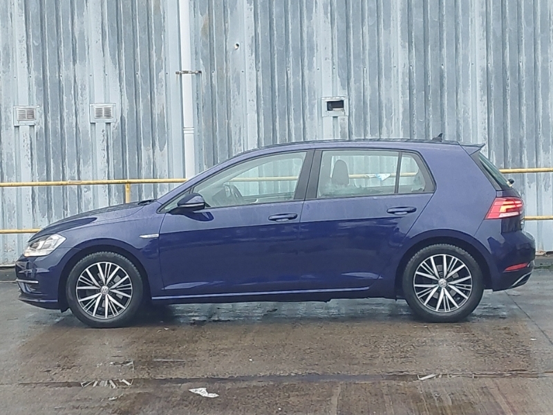 Volkswagen Golf 1.5 Tsi Evo Se Nav Dsg NU18NSZ Blue #4