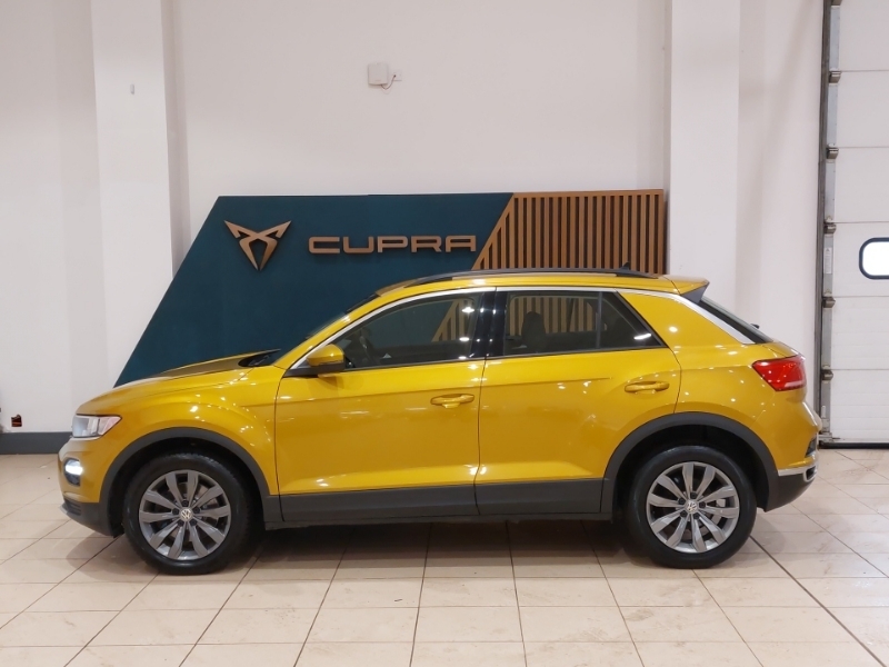 Volkswagen T-Roc 1.0 Tsi Se FE68NHC Yellow #4