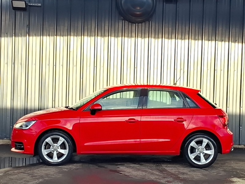 Audi A1 1.4 Tfsi Sport Nav YS18UGC Red #4