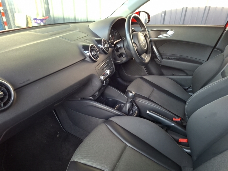 Audi A1 1.4 Tfsi Sport Nav YS18UGC Red #5