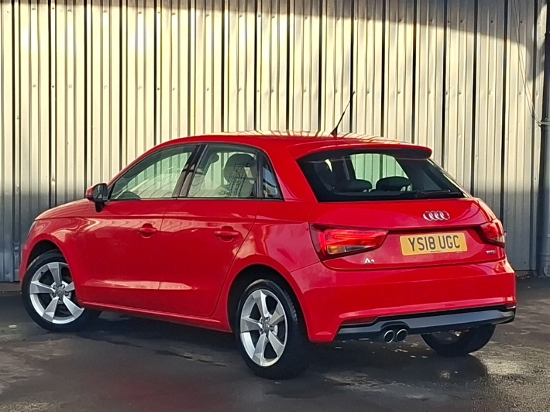 Audi A1 1.4 Tfsi Sport Nav YS18UGC Red #2