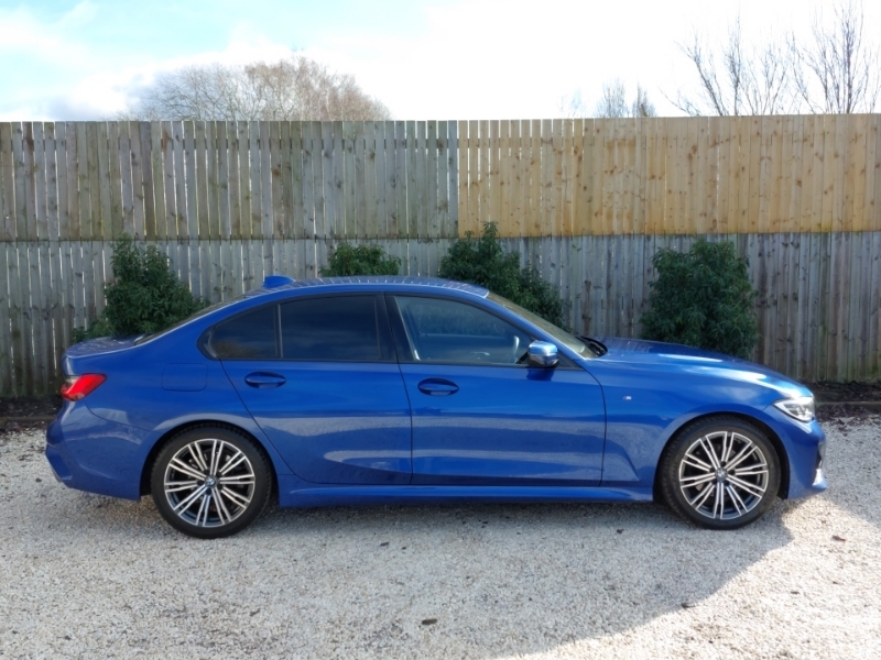 BMW 3 Series 320D M Sport Step YH69JUY Blue #3