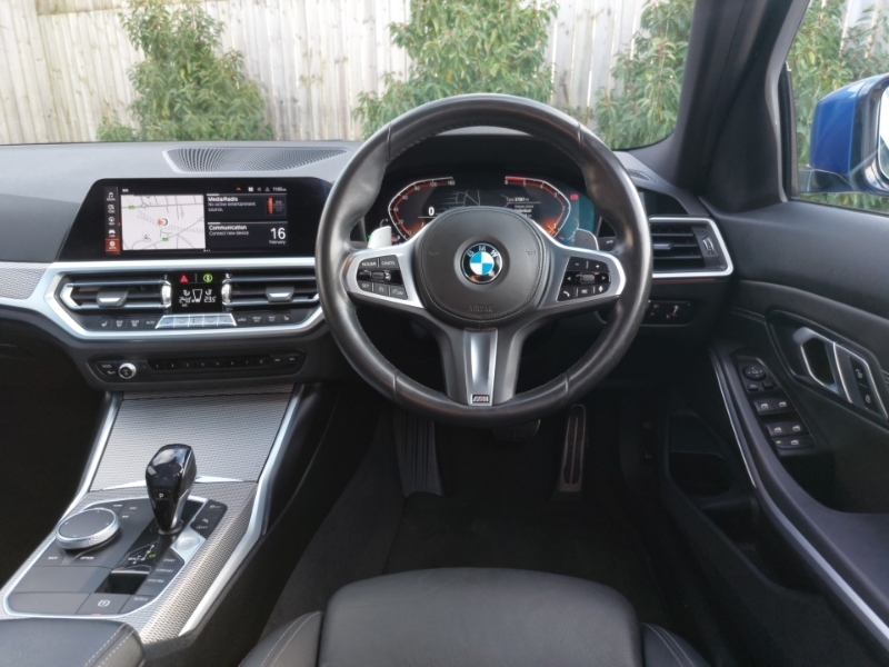 BMW 3 Series 320D M Sport Step YH69JUY Blue #5