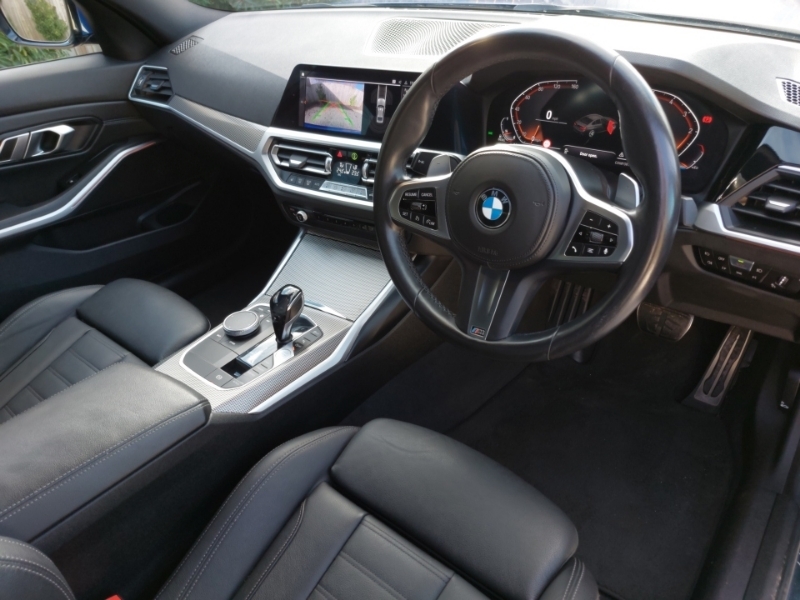 BMW 3 Series 320D M Sport Step YH69JUY Blue #6