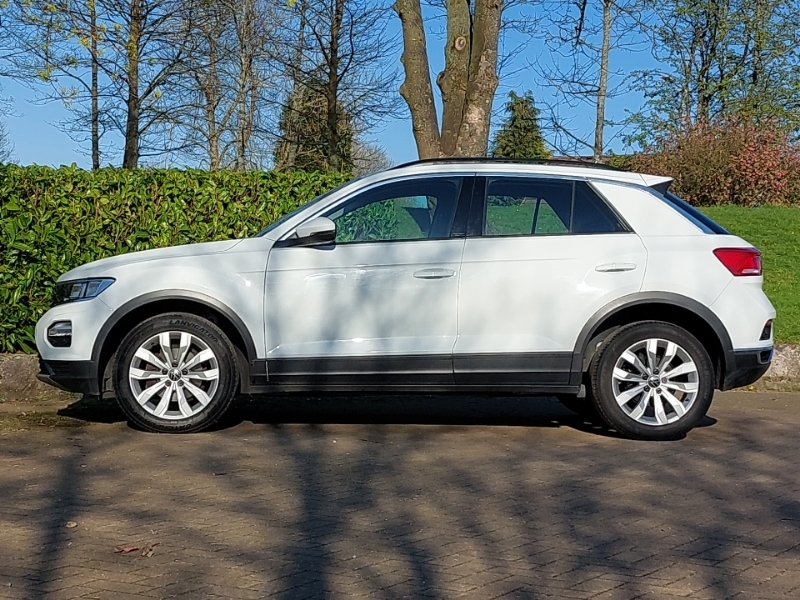 Volkswagen T-Roc 1.0 Tsi 110 Se CP21BTZ White #4