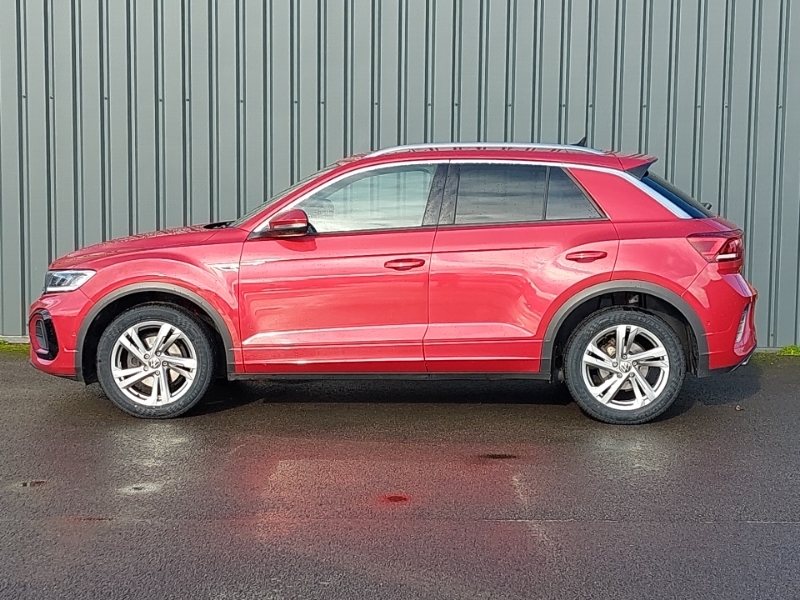 Volkswagen T-Roc 1.5 Tsi R-line Dsg NC72JNV Red #4