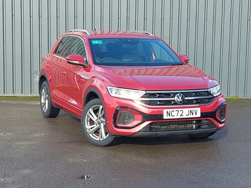 Volkswagen T-Roc 1.5 Tsi R-line Dsg Red