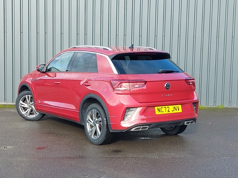 Volkswagen T-Roc 1.5 Tsi R-line Dsg NC72JNV Red #2