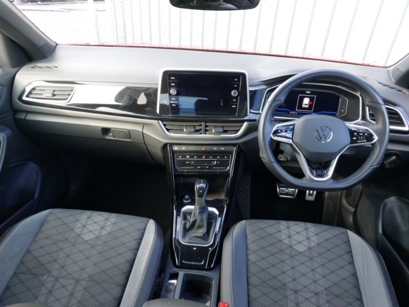 Volkswagen T-Roc 1.5 Tsi R-line Dsg NC72JNV Red #3