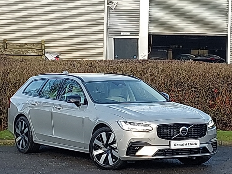 Volvo V90 2.0 T6 350 Phev Plus Dark Awd Silver